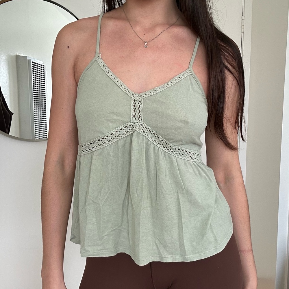 American Eagle Babydoll Top
